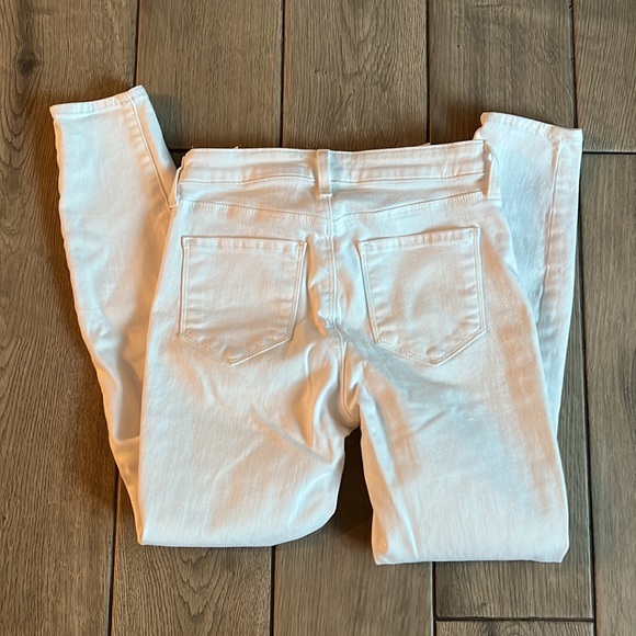 L'AGENCE Marguerite High Rise Skinny in Blanc Jeans - Picture 5 of 8